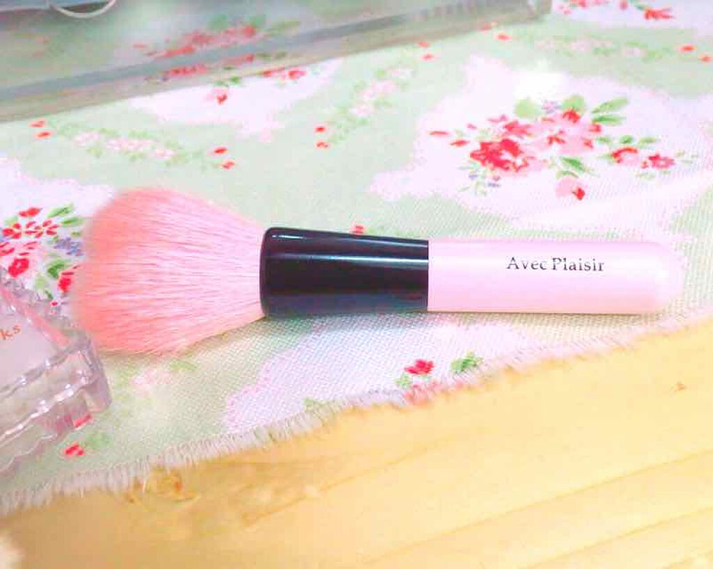 熊野筆チークブラシ/ヴァントルテ/メイクブラシを使ったクチコミ（1枚目）