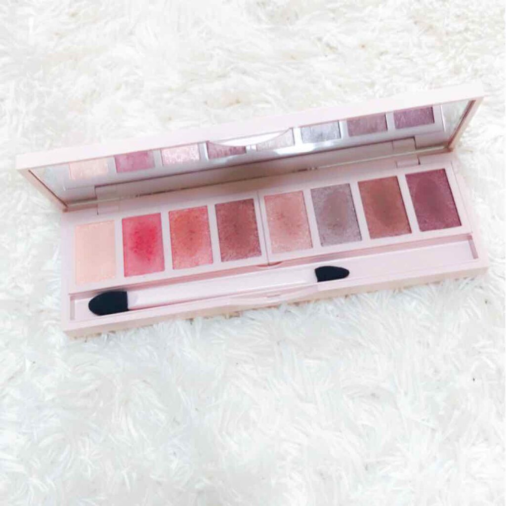 グラマラスヌード アイパレット (クリスマスコフレ 2017)/Visée/メイクアップキットを使ったクチコミ(2枚目)