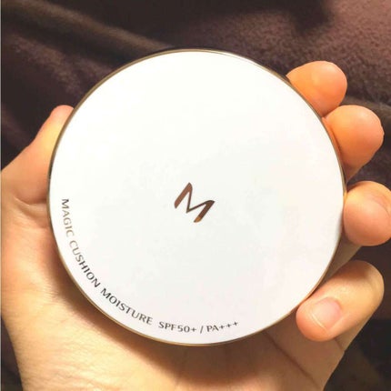 M クッション ファンデーション(モイスチャー)/MISSHA/クッションファンデーションを使ったクチコミ(1枚目)