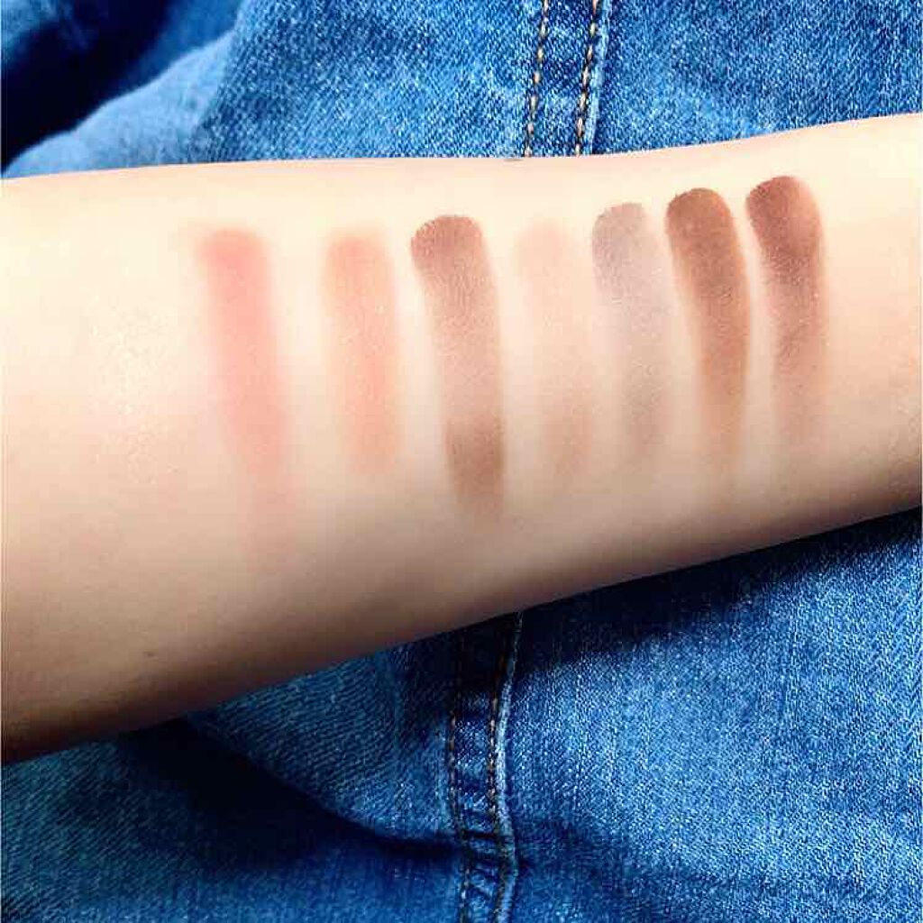 グラマラスヌード アイパレット (クリスマスコフレ 2017)/Visée/メイクアップキットを使ったクチコミ(3枚目)