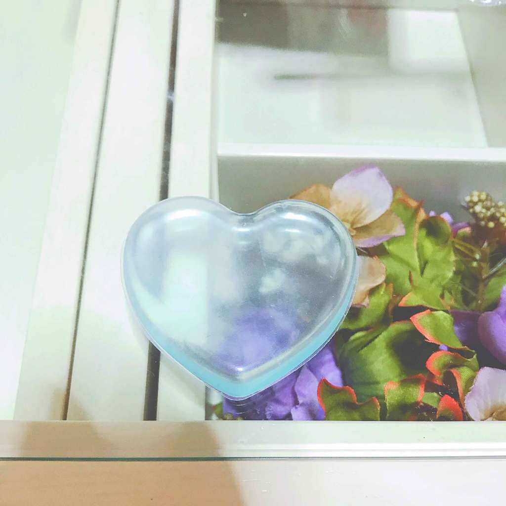 シリコンパフ ハート型/Wishorder/パフ・スポンジを使ったクチコミ(2枚目)