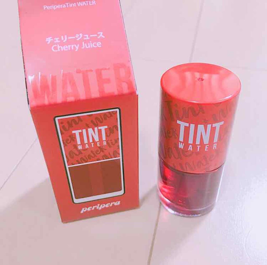 ティントウォーター/PERIPERA/口紅を使ったクチコミ(1枚目)