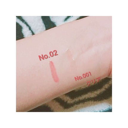 ジェルグロスリップ/CEZANNE/リップグロスを使ったクチコミ(2枚目)