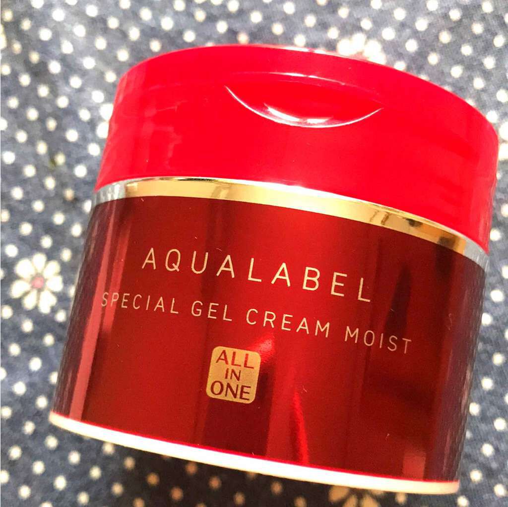 スペシャルジェルクリーム(モイスト)/アクアレーベル/オールインワン化粧品を使ったクチコミ(1枚目)