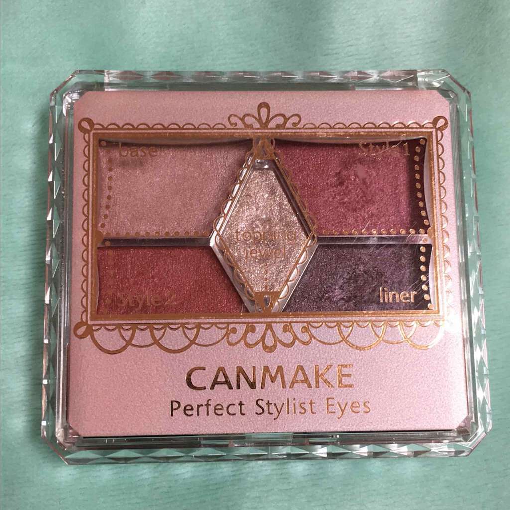 【旧品】パーフェクトスタイリストアイズ/キャンメイク/アイシャドウパレットを使ったクチコミ(1枚目)