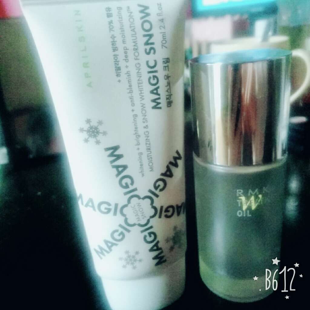 MAGIC SNOW CREAM/APRILSKIN/フェイスクリームを使ったクチコミ（1枚目）