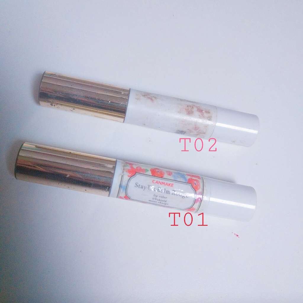 ステイオンバームルージュ/キャンメイク/口紅を使ったクチコミ(2枚目)