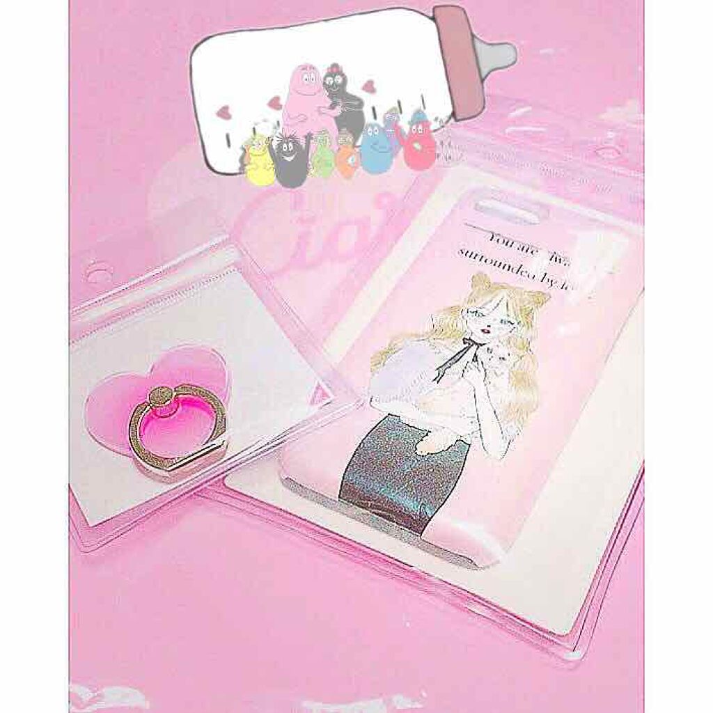 えみかん。 on LIPS 「期間限定のスマホケース🙌💓リングがハート型になっていて可愛い!..」(1枚目)