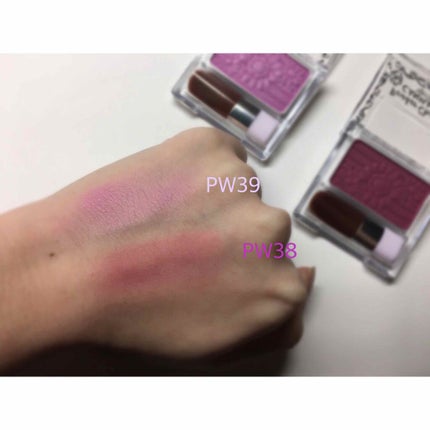 【旧品】パウダーチークス/キャンメイク/パウダーチークを使ったクチコミ(2枚目)