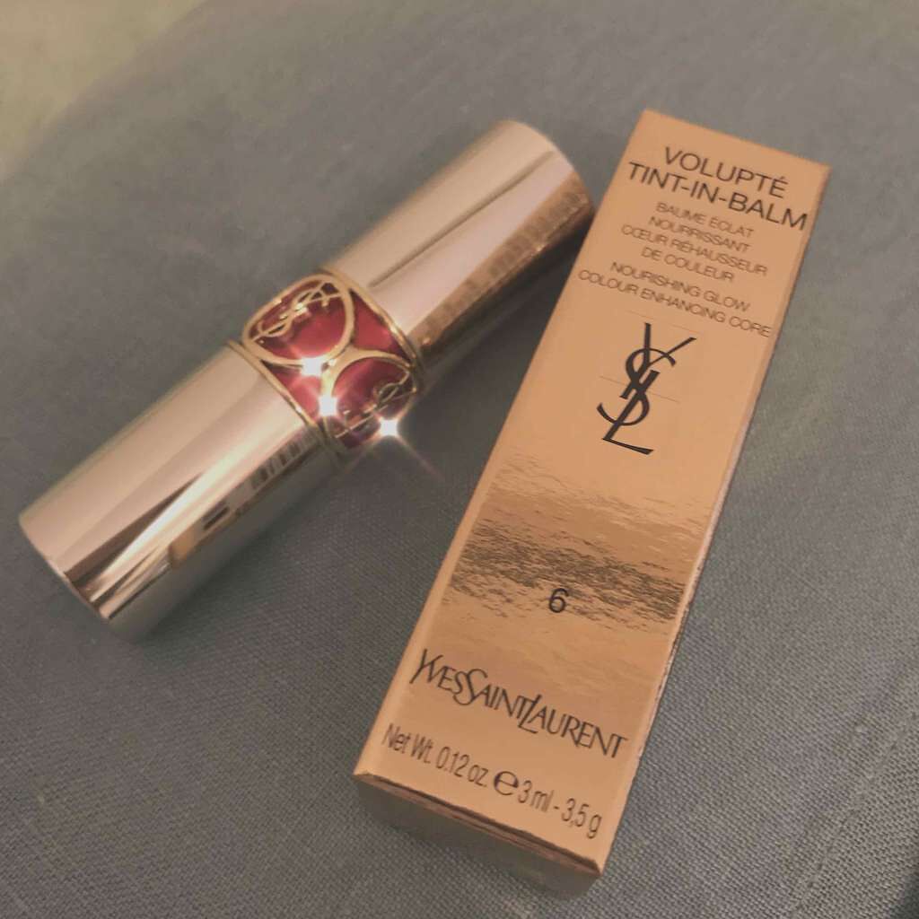ヴォリュプテ ティントインバーム/YVES SAINT LAURENT BEAUTE/口紅を使ったクチコミ(1枚目)