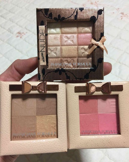 PHYSICIANS FORMULA ヌードウェア グローイング ヌードブラッシュのクチコミ「physicians formula 
シマーストリップスオールインワン
カスタムヌード パ.....」(1枚目)