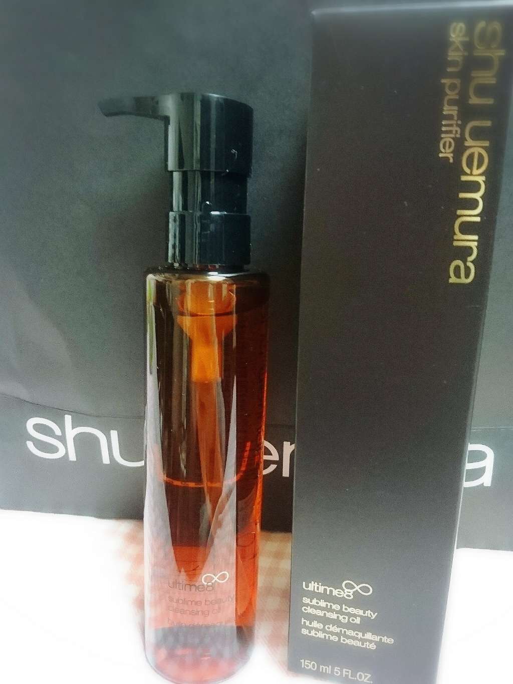 （旧）アルティム8∞ スブリム ビューティ クレンジング オイル/shu uemura/オイルクレンジングを使ったクチコミ（1枚目）