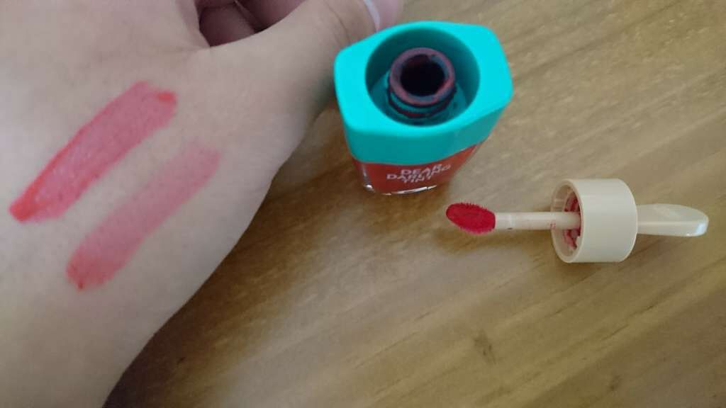 ディアダーリン ウォータージェルティント (アイスティント)/ETUDE/口紅を使ったクチコミ(1枚目)