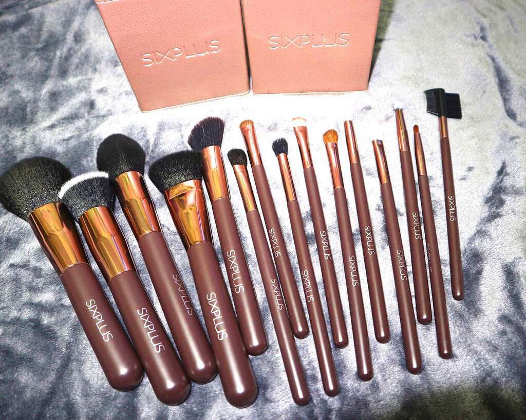 15本メイクブラシセット/SIXPLUS/メイクブラシを使ったクチコミ（1枚目）