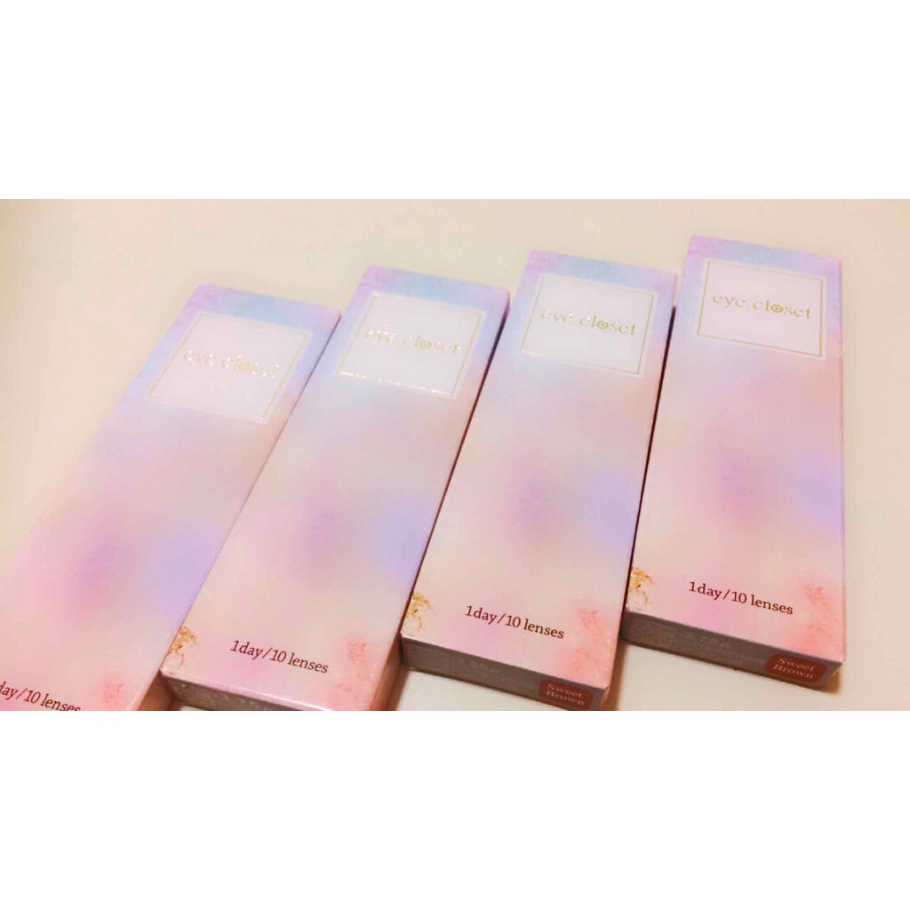 eye closet 1day SweetSeries "Girly"(アイクローゼットワンデースウィートシリーズ ガーリー)/EYE CLOSET/ワンデー(1DAY)カラコンを使ったクチコミ(1枚目)