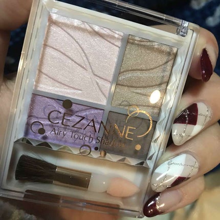 エアリータッチシャドウ/CEZANNE/アイシャドウパレットを使ったクチコミ(1枚目)