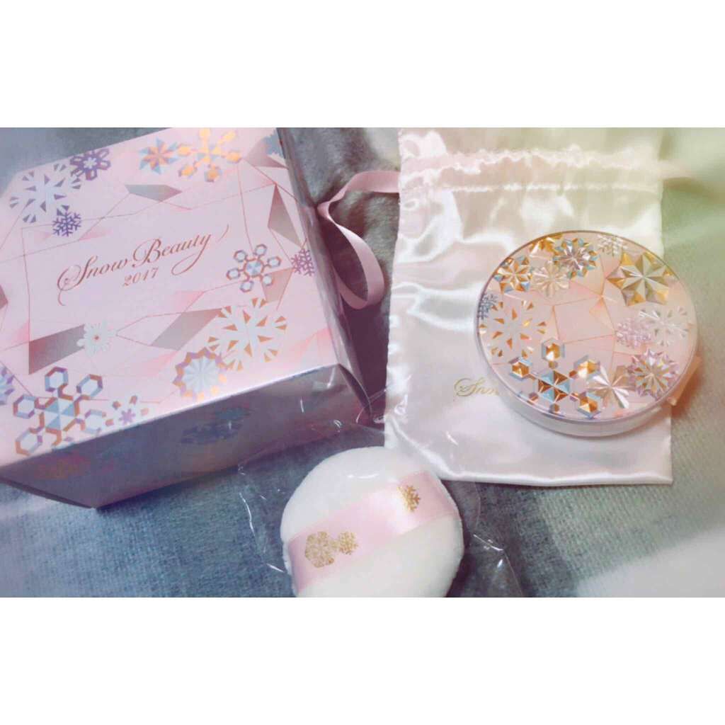 スノービューティー ホワイトニング フェースパウダー 2017/スノービューティー/プレストパウダーを使ったクチコミ（1枚目）