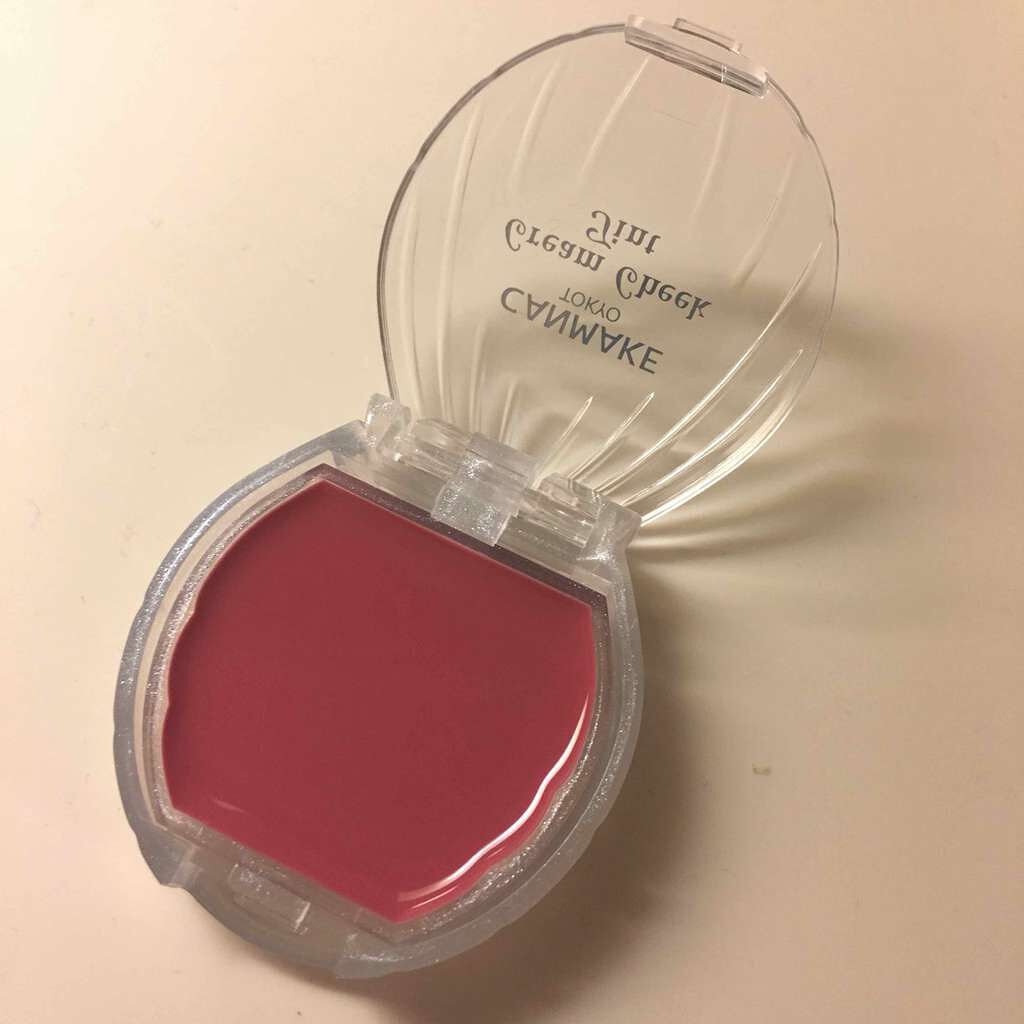 クリームチーク ティント/キャンメイク/ジェル・クリームチークを使ったクチコミ(1枚目)