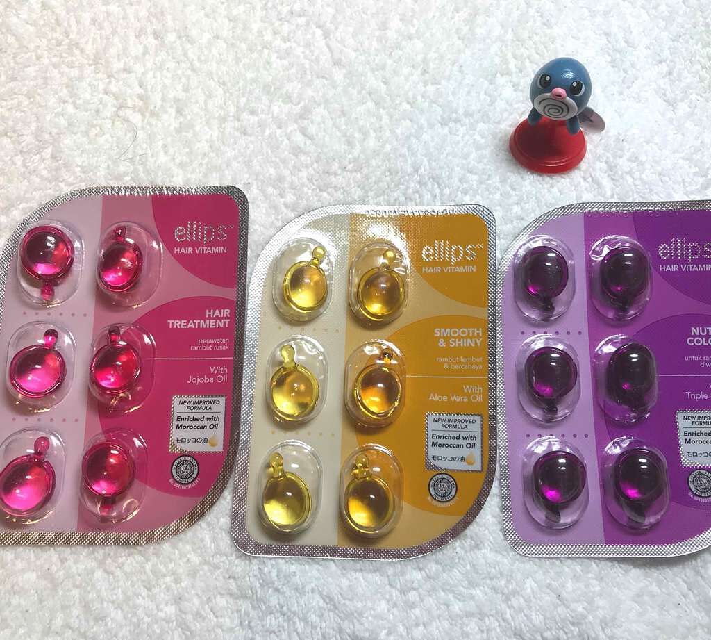 ヘアーオイル【トリートメント】/ellips/ヘアオイルを使ったクチコミ(1枚目)