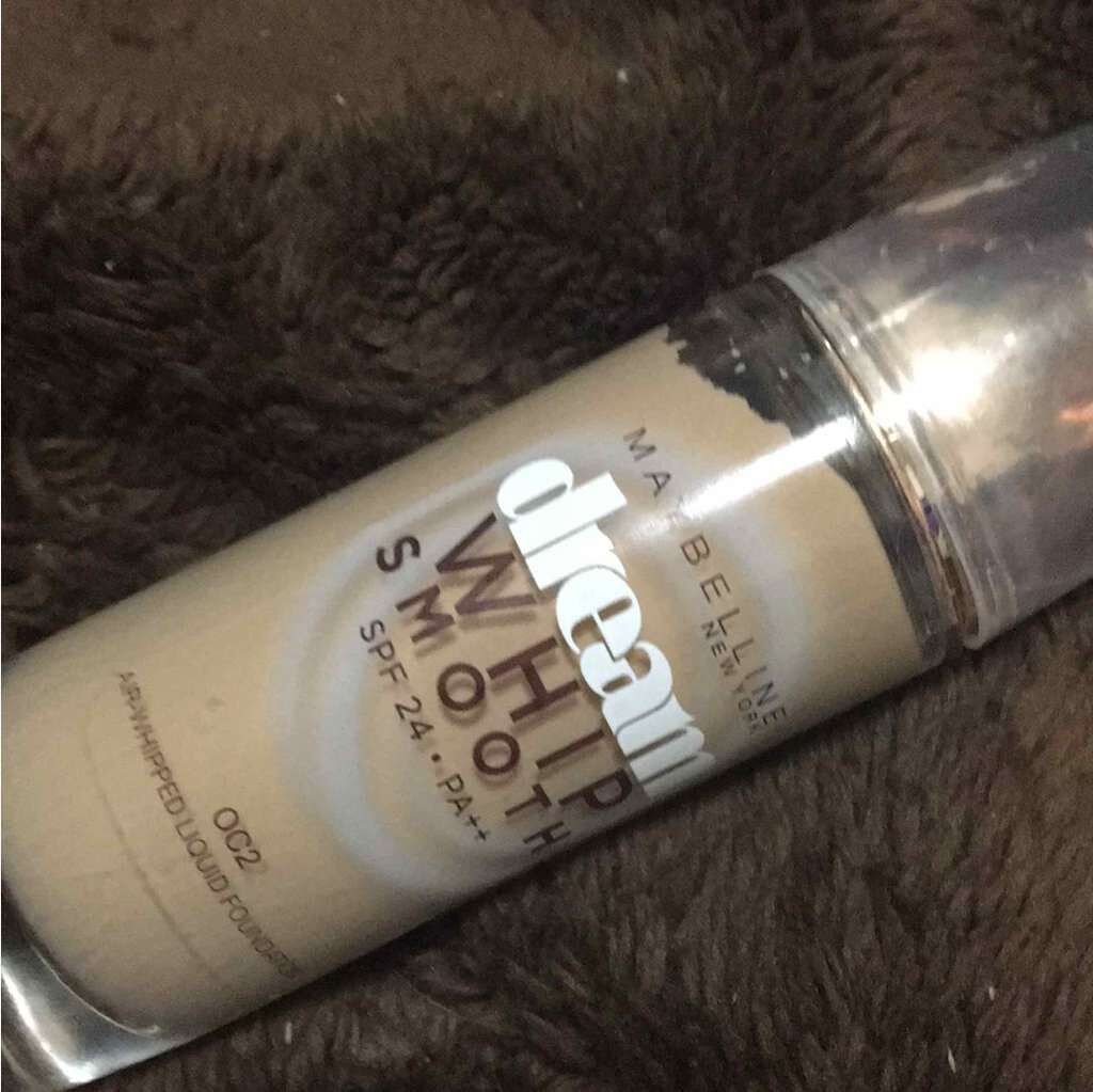 ドリームホイップ スムース リキッド/MAYBELLINE NEW YORK/リキッドファンデーションを使ったクチコミ(1枚目)