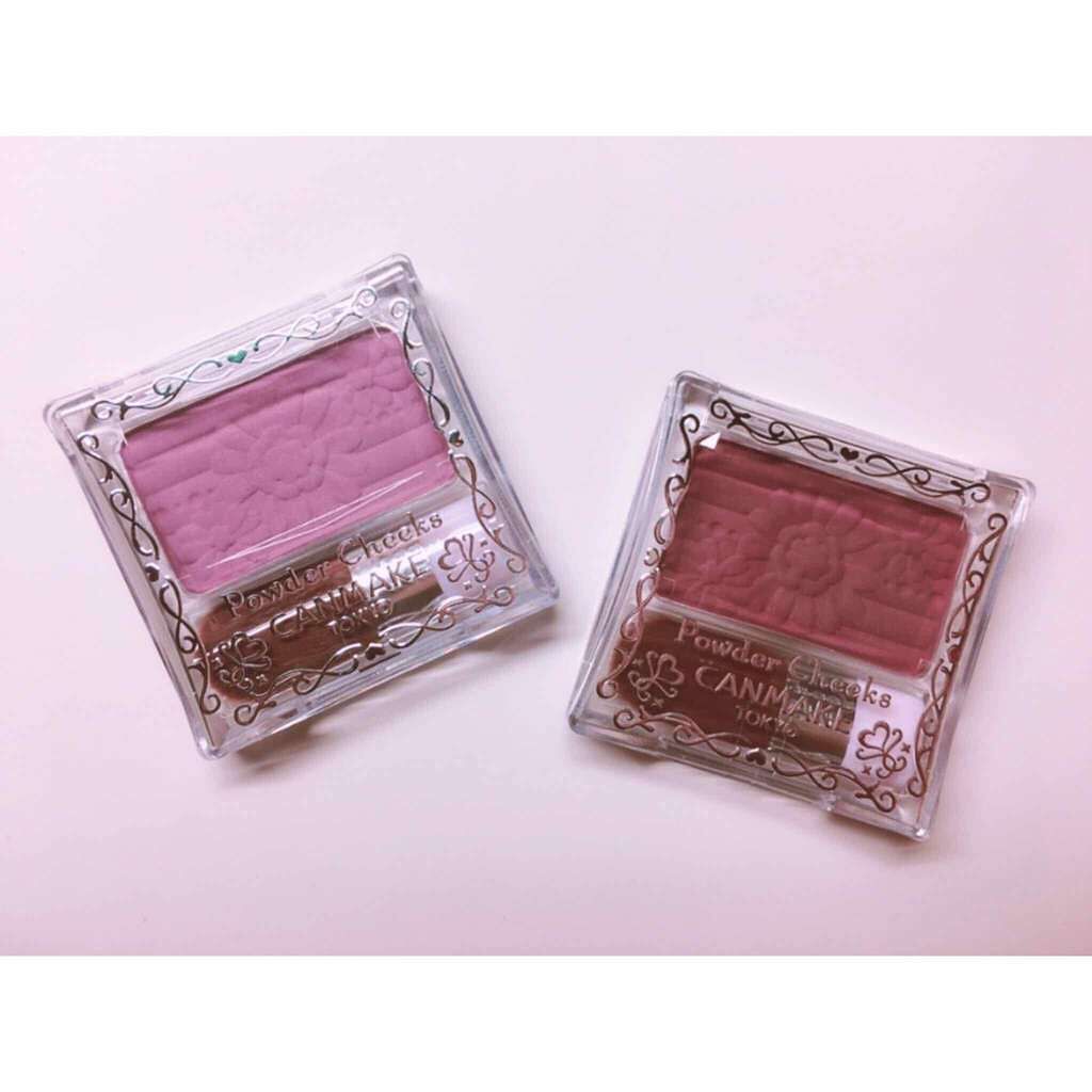 【旧品】パウダーチークス/キャンメイク/パウダーチークを使ったクチコミ(1枚目)