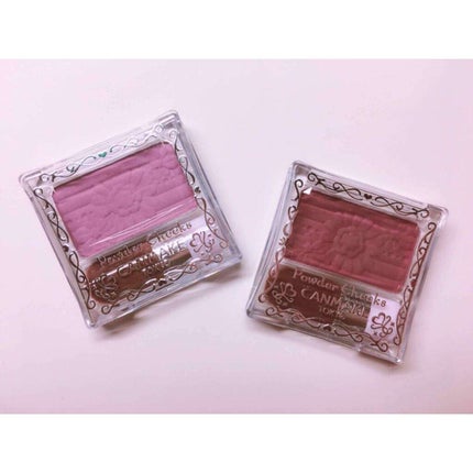 【旧品】パウダーチークス/キャンメイク/パウダーチークを使ったクチコミ(1枚目)
