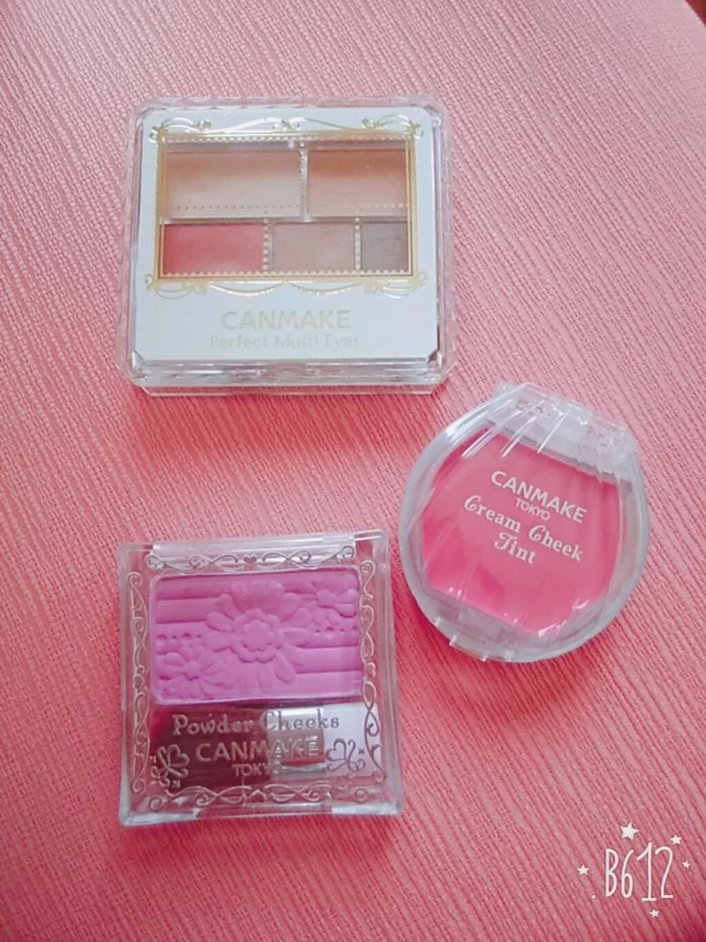【旧品】パウダーチークス/キャンメイク/パウダーチークを使ったクチコミ（1枚目）