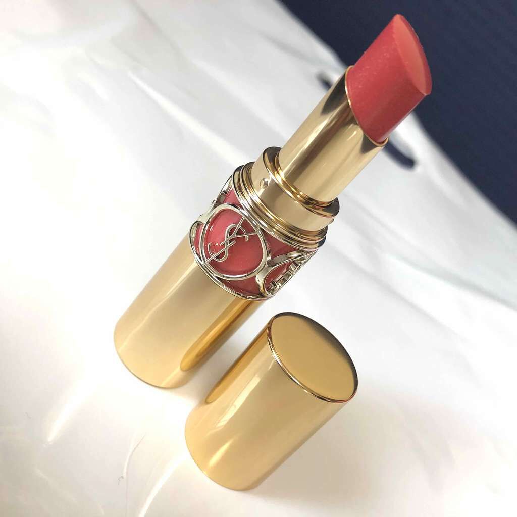 ルージュ ヴォリュプテ シャイン/YVES SAINT LAURENT BEAUTE/口紅を使ったクチコミ（1枚目）