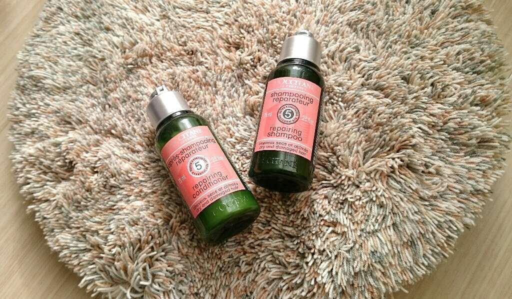 ファイブハーブスリペアリングシャンプー/コンディショナー/L'OCCITANE/シャンプー・コンディショナーを使ったクチコミ(1枚目)