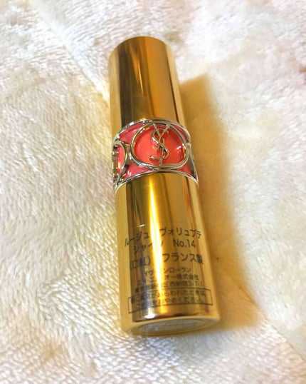 ルージュ ヴォリュプテ シャイン/YVES SAINT LAURENT BEAUTE/口紅を使ったクチコミ(1枚目)