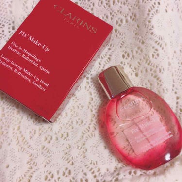 フィックス メイクアップ/CLARINS/ミスト状化粧水を使ったクチコミ（1枚目）