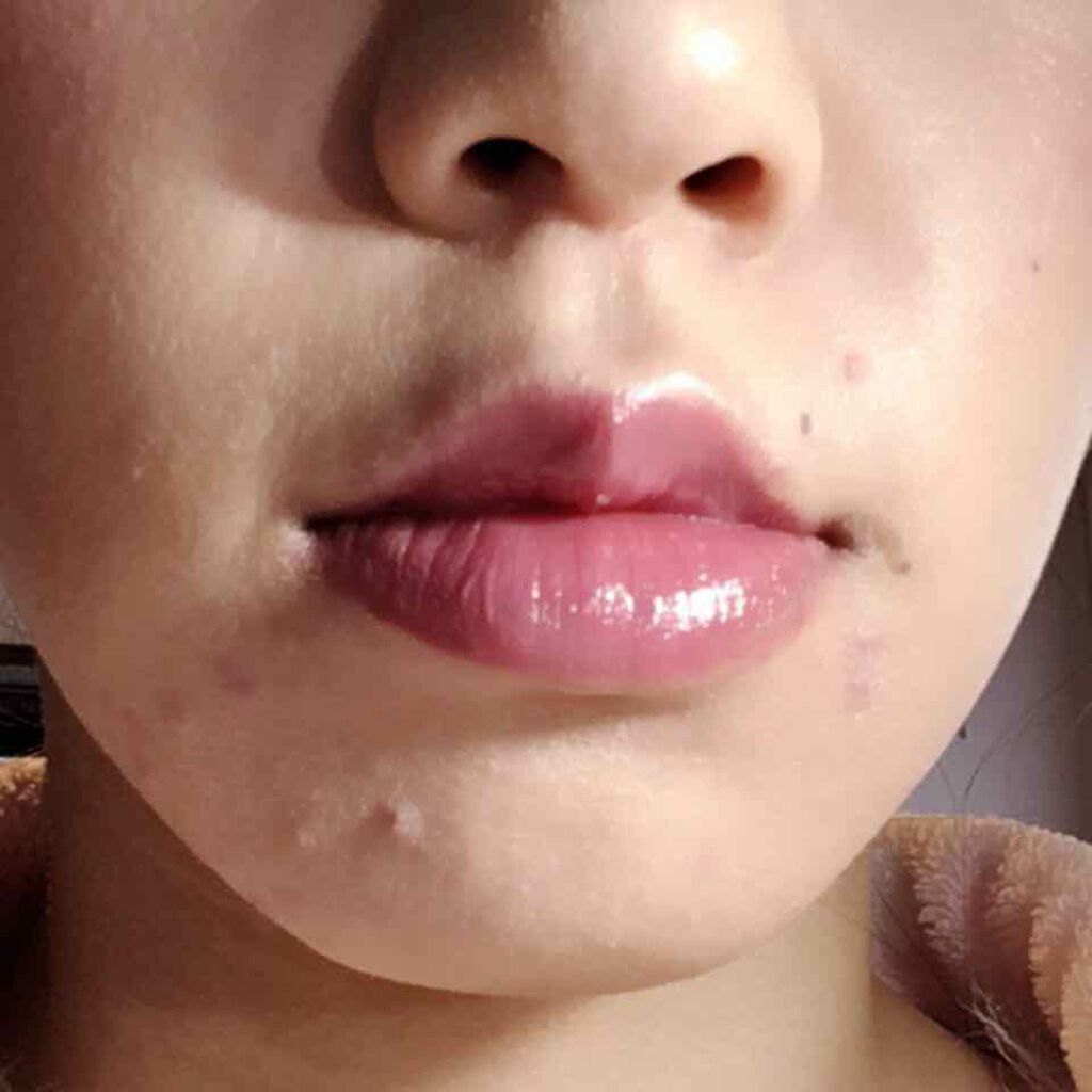 ラプソリュ ルージュ/LANCOME/口紅を使ったクチコミ（2枚目）