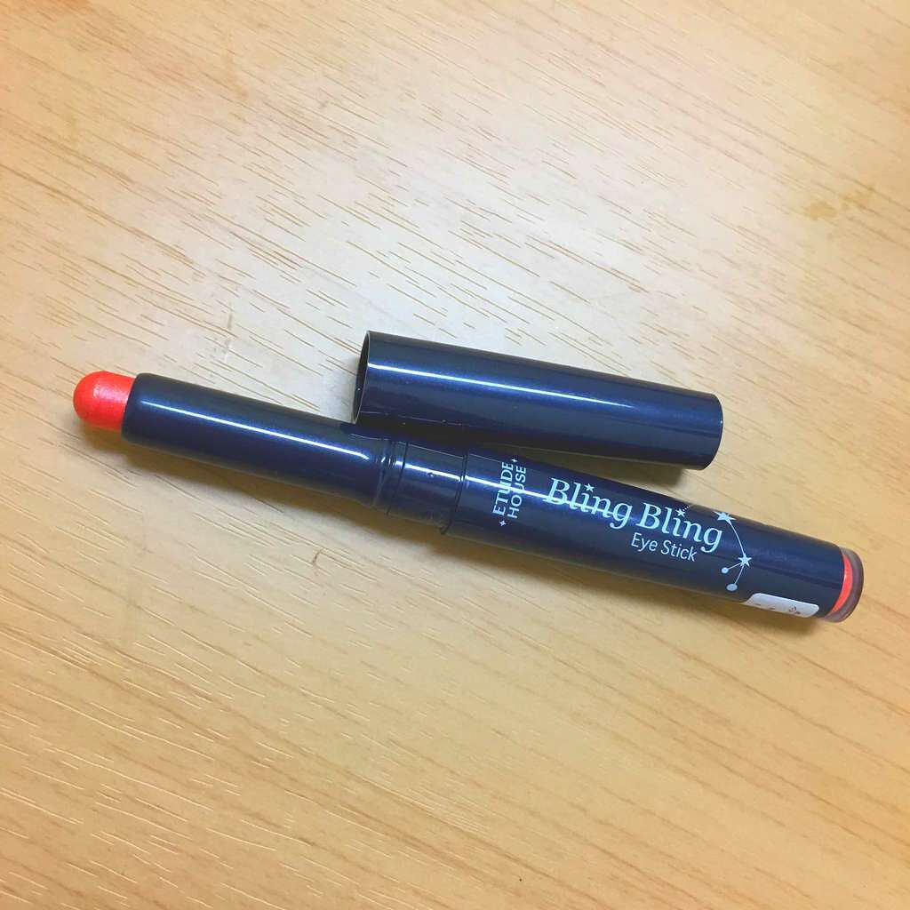 キラキラ アイシャドウ/ETUDE/スティックアイシャドウを使ったクチコミ（1枚目）