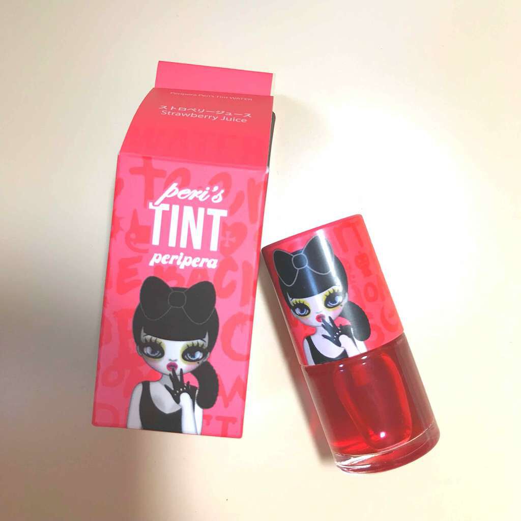 ティントウォーター/PERIPERA/口紅を使ったクチコミ(1枚目)