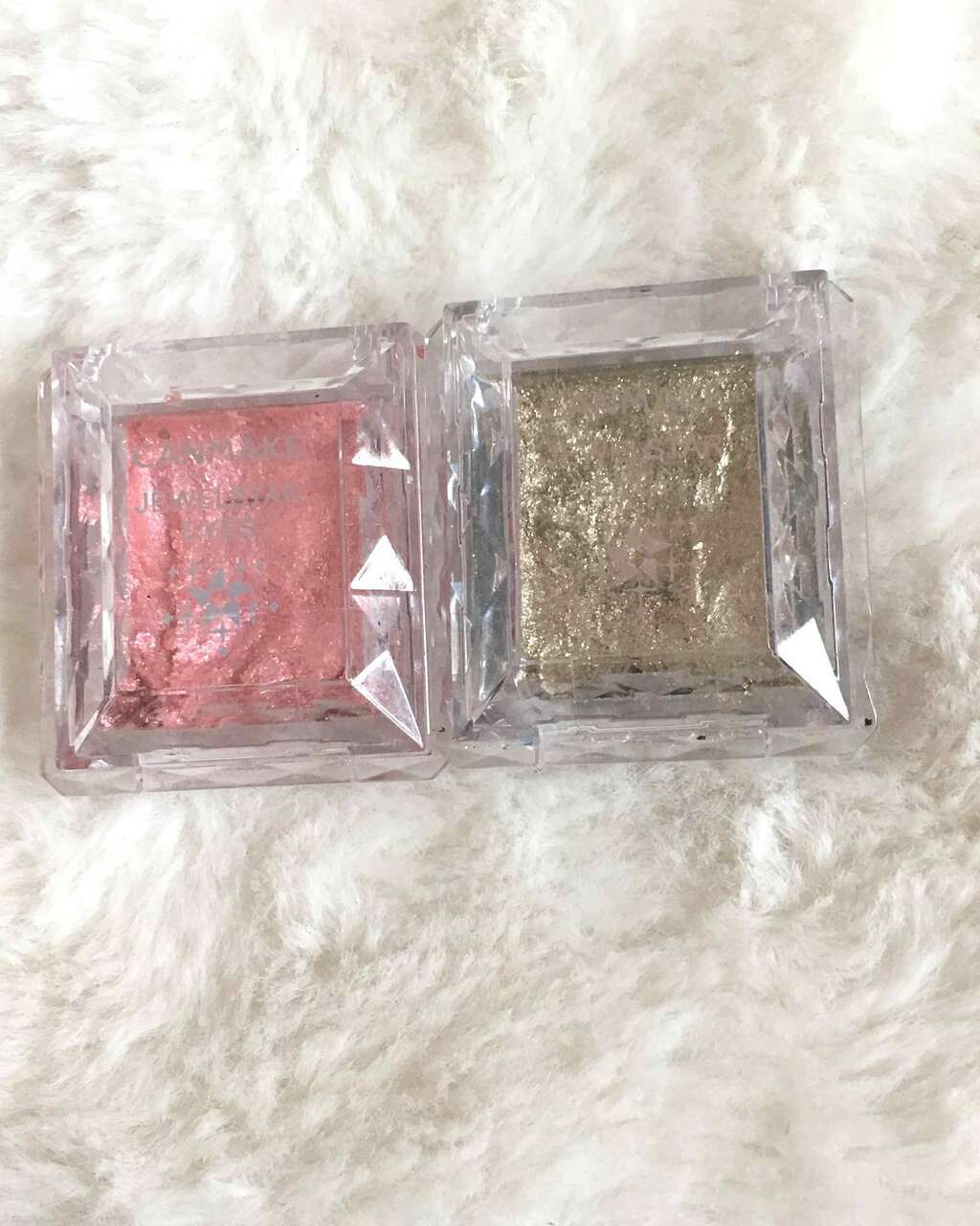 ジュエルスターアイズ/キャンメイク/ジェル・クリームアイシャドウを使ったクチコミ（1枚目）