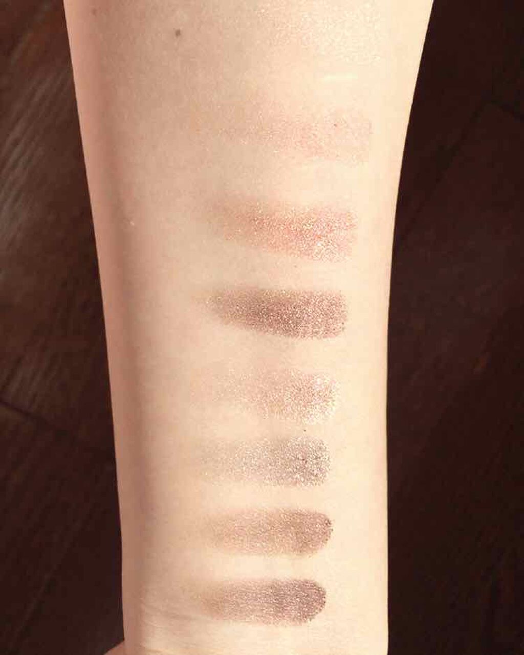 グラマラスヌード アイパレット (クリスマスコフレ 2017)/Visée/メイクアップキットを使ったクチコミ(3枚目)