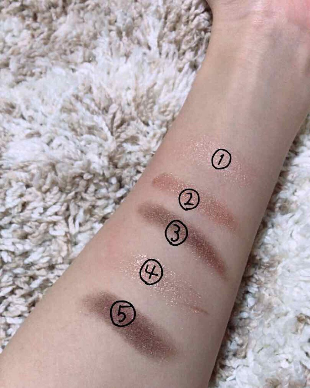 ショコラスウィート アイズ/リンメル ロンドン/アイシャドウパレットを使ったクチコミ(3枚目)