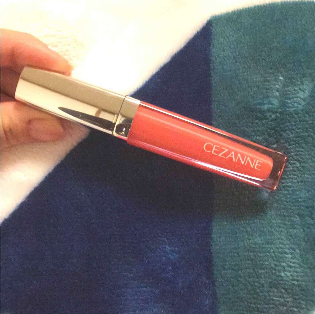 ジェルグロスリップ/CEZANNE/リップグロスを使ったクチコミ（1枚目）