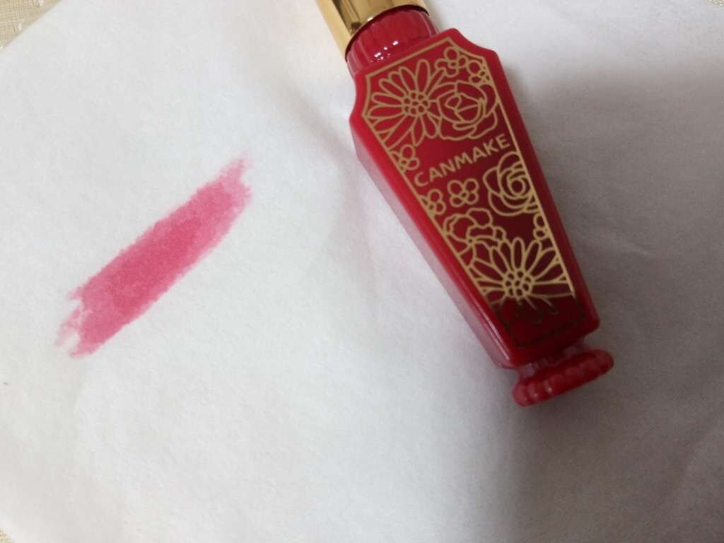 リップティントシロップ/キャンメイク/リップティントを使ったクチコミ（2枚目）
