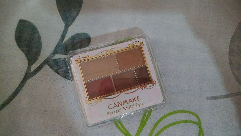 パーフェクトマルチアイズ/キャンメイク/アイシャドウパレットを使ったクチコミ(1枚目)