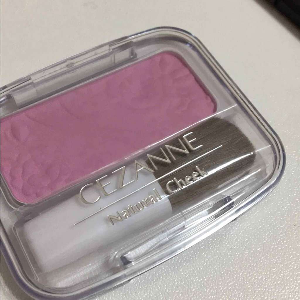 ナチュラル チークN/CEZANNE/パウダーチークを使ったクチコミ(1枚目)