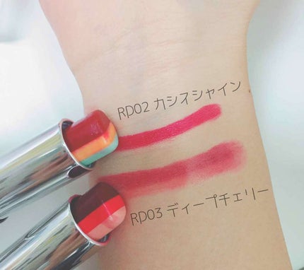 リップ フラッシュ ビッテン ストロボ/MAYBELLINE NEW YORK/口紅を使ったクチコミ(2枚目)