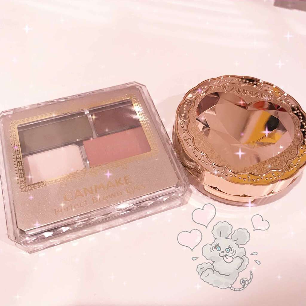 パーフェクトブラウンアイズ/キャンメイク/ジェル・クリームアイシャドウを使ったクチコミ(1枚目)