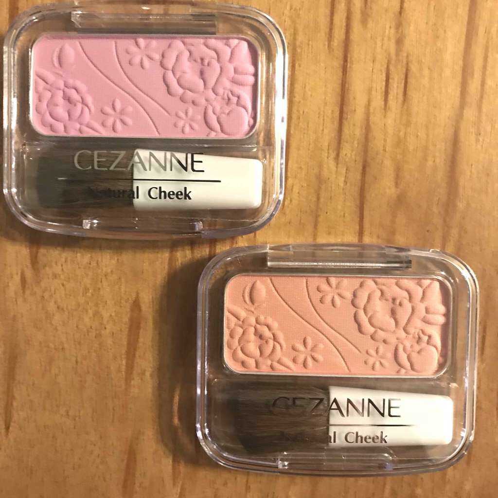 ナチュラル チークN/CEZANNE/パウダーチークを使ったクチコミ(1枚目)