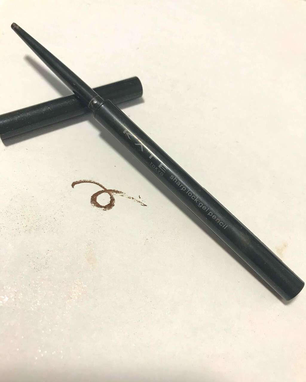 シャープロックジェルペンシル/KATE/ジェルアイライナーを使ったクチコミ(1枚目)