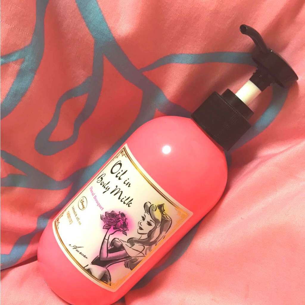 オイルインボディミルク フローラルブーケの香り/マンダム/ボディミルクを使ったクチコミ(1枚目)