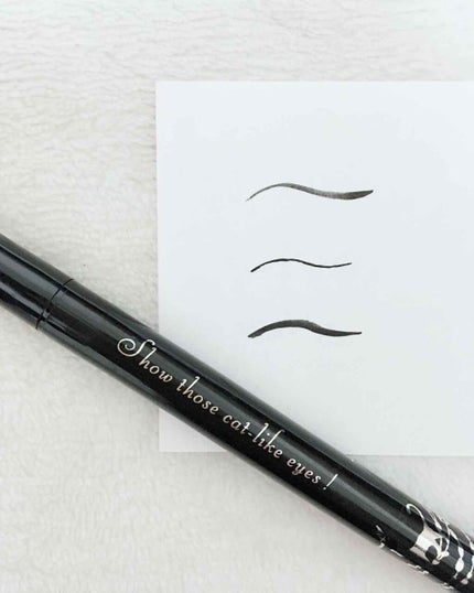 キャットルック リキッドライナー/インテグレート/リキッドアイライナーを使ったクチコミ(1枚目)