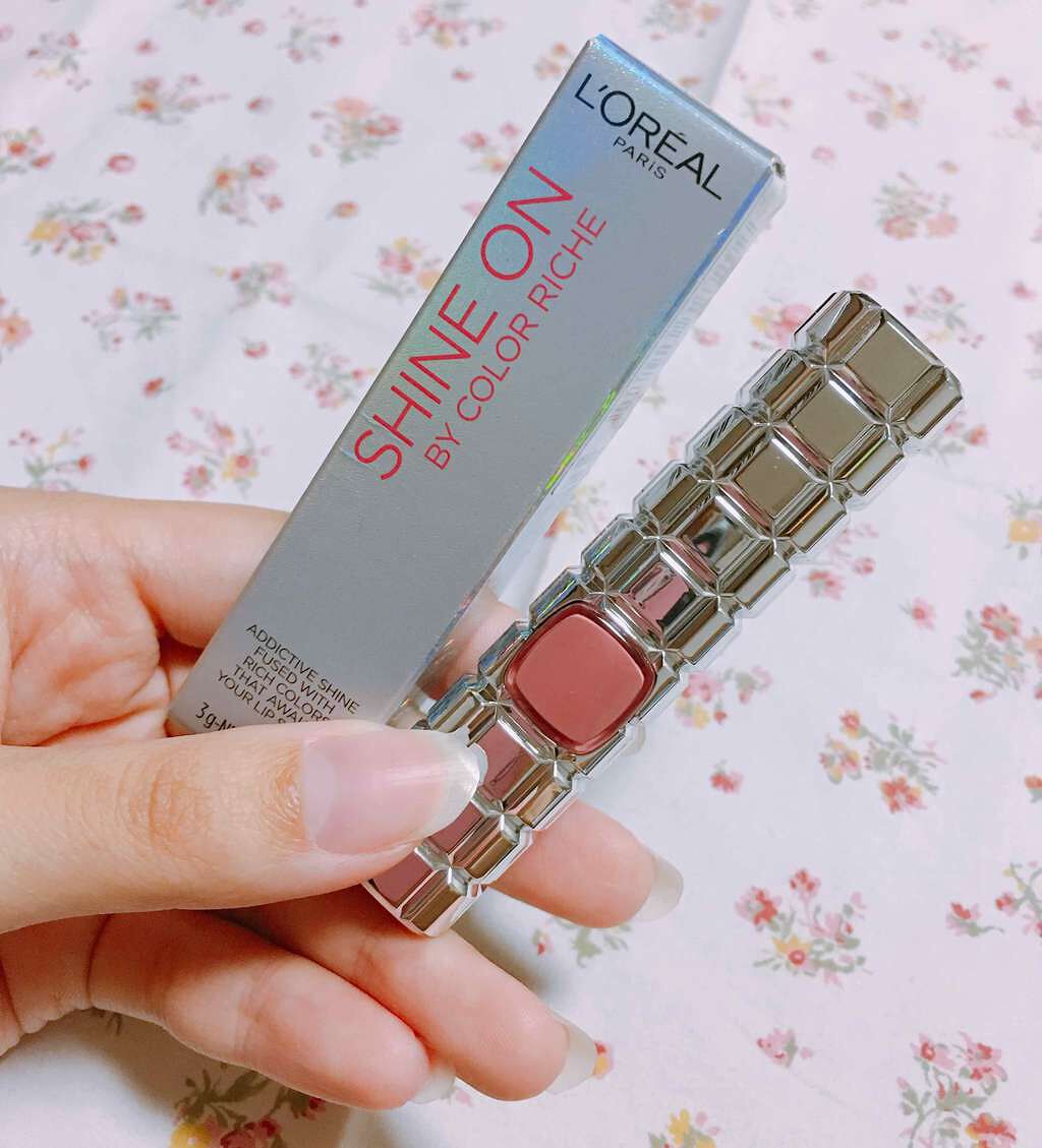 シャインオン/ロレアル パリ/口紅を使ったクチコミ（1枚目）