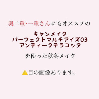 パーフェクトマルチアイズ/キャンメイク/アイシャドウパレットを使ったクチコミ（1枚目）