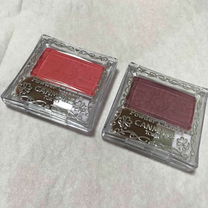 【旧品】パウダーチークス/キャンメイク/パウダーチークを使ったクチコミ(1枚目)